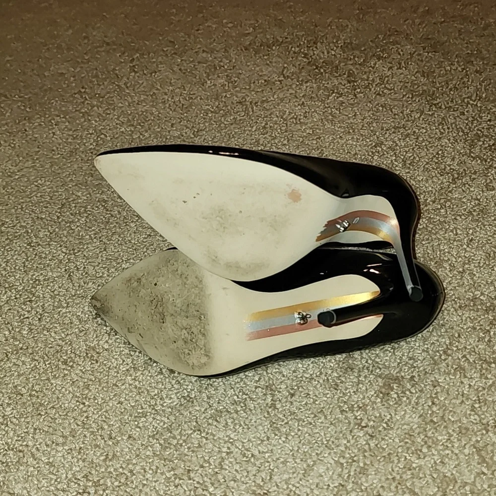 Sam Edelman Danna Black Patent Heels - Picture 8 of 9